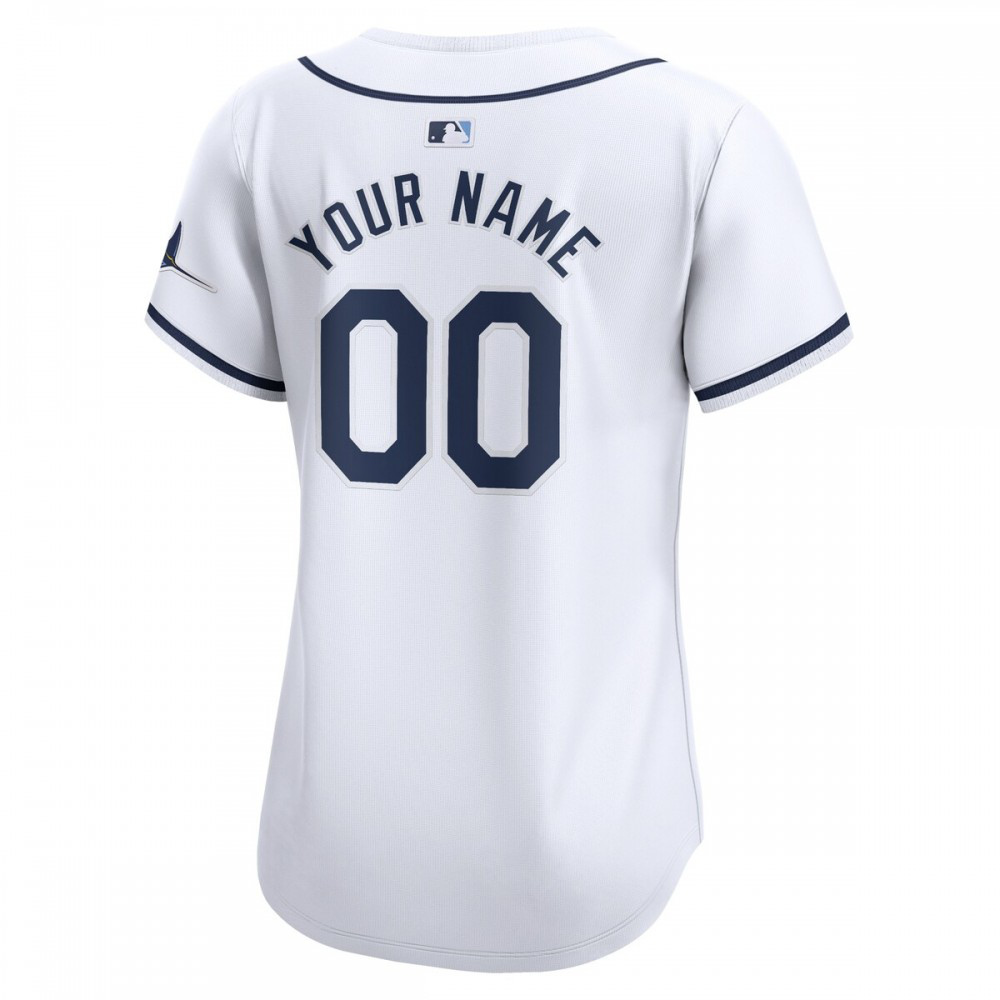 Tampa Bay Rays Women's Home Limited Custom Jersey - White-Pro Kit Vault | Brand New 26/27 Sports Jerseys